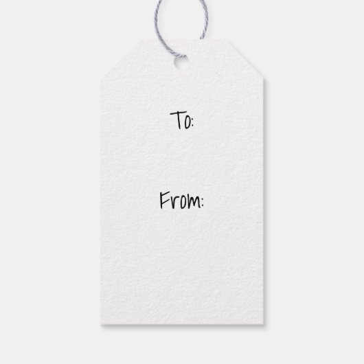 Jongen Regen met kikkergfort Label Cadeaulabel (Achterkant)