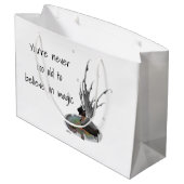 Jongen Regen met kikkertas Groot Cadeauzakje (Achterkant Gekanteld)