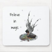 Jongen Regen met kikkervis Muismat (Voorkant)