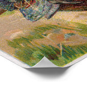 Jongen Riding Turkey Art Poster (Hoek)