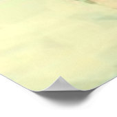 Jongen Roller Skating met iPod Poster (Hoek)