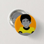 jongen ronde button 3,2 cm (Voorkant /achterkant)