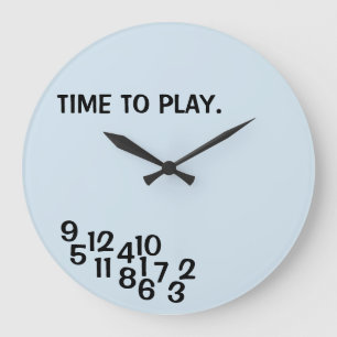 Jongen' Room Joke Clocks Jumloed Numbers Joke Cloc Grote Klok