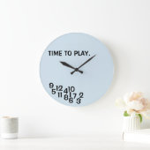 Jongen' Room Joke Clocks Jumloed Numbers Joke Cloc Grote Klok (Huis)