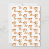 Jongen Safari met joep in Oerwoud op zaterdag Kaart (Achterkant)