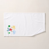 Jongen schilderende hemels bad handdoek (Handdoek)