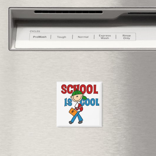 Jongen School is Cool Magneet (Insitu (Vaatwasser))