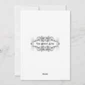 Jongen schrijven, kat op schouder, handgemaakt/ Cl Feestdagenkaart (Achterkant)