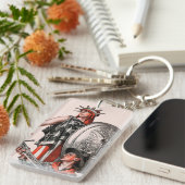 Jongen Scout en Liberty Sleutelhanger (Voorkant Rechts)