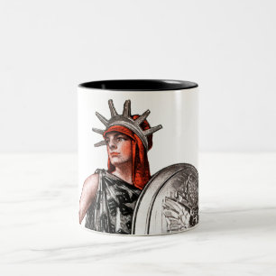 Jongen Scout en Liberty Tweekleurige Koffiemok