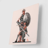 Jongen Scout en Liberty Vierkante Klok (Hoek)