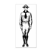 Jongen scout rubberstempel (Afrduk)