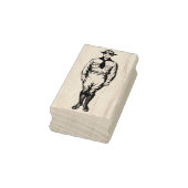 Jongen scout rubberstempel (Stempel)