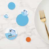 Jongen Shark Birthday Party levert Kinder decor Ze Confetti (Groep)