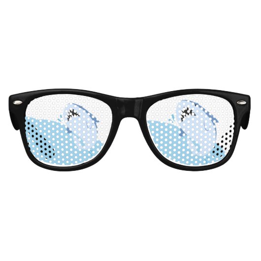 Jongen Shark Birthday Party Supplies Kinder Zonnebril (Voorkant)