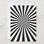 Jongen show-uitnodiging kaart (Achterkant)