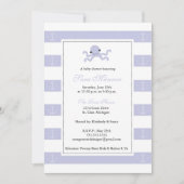 Jongen Shower Invitation - Baby Octopus Kaart (Voorkant)