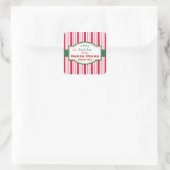 Jongen Sinterklaas Cadeaubijslager Stickers (Tas)