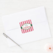 Jongen Sinterklaas Cadeaubijslager Stickers (Envelop)