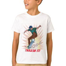 Jongen Skater T-Shirt | Skateboarden
