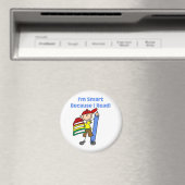 Jongen Smart Omdat ik Tshirts en geschenken lees Magneet (Insitu (Vaatwasser))