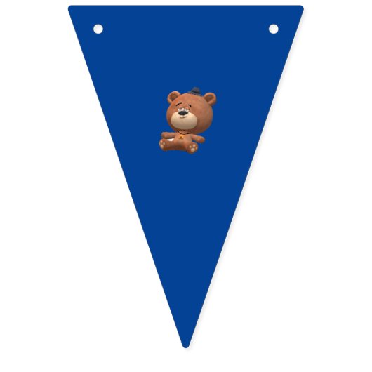 Jongen speelgoed dacht dat het een jongen was! Huw Vlaggetjes (Tweede vlag)