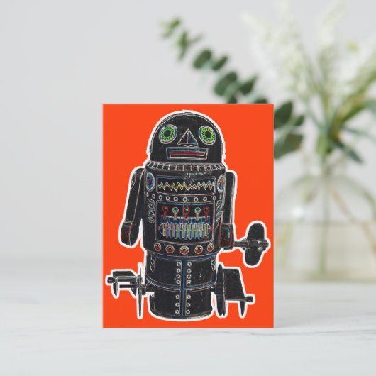 Jongen Speelgoed de Sequel Briefkaart (Staand voorkant)