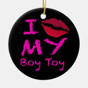 Jongen Speelgoed Keramisch Ornament