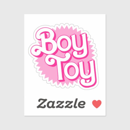 Jongen Speelgoed Sticker (Vel)