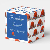 Jongen Speelgoed Thema Favor Box Bedankdoosjes (Achterkant)