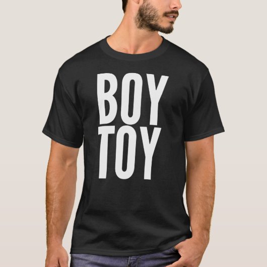 Jongen Speelgoed Typografie T-Shirt (Voorkant)