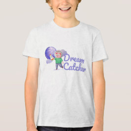 Jongen speelt raketplaneten Tri-Blend shirt