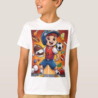 Jongen sportshirt t-shirt