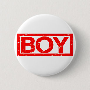 Jongen Stempel Ronde Button 5,7 Cm