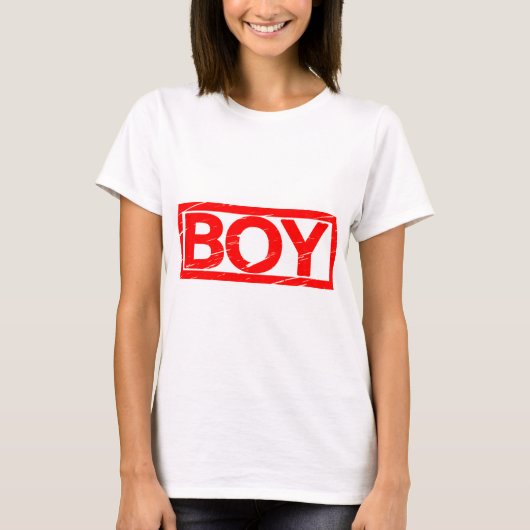 Jongen Stempel T-shirt (Voorkant)