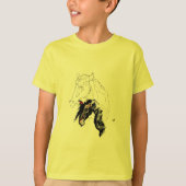 Jongen T-shirt: Paard in een paard T-shirt (Voorkant)