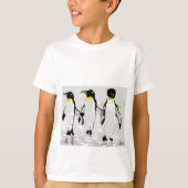 Jongen T-shirt Penguins (Voorkant)