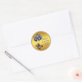Jongen Teddybeer Baby Shower Stickers (Envelop)