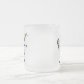 Jongen Tennis Player-overhemden en -cadeautjes Matglas Koffiemok (Center)