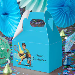 Jongen Tennis Verjaardagsfeest Bedankdoosjes