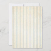 Jongen theepartijenuitnodiging kaart (Achterkant)