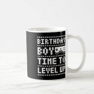 Jongen Tijd om Niveau te Verhogen Tienerjongens Vi Koffiemok