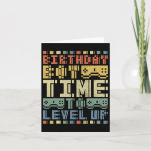 Jongen Tijd om te Level Up Tiener Jongens Video Ga Kaart