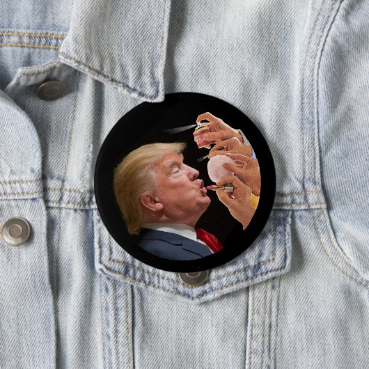 jongen Trump Ronde Button 4,0 Cm (In situ)
