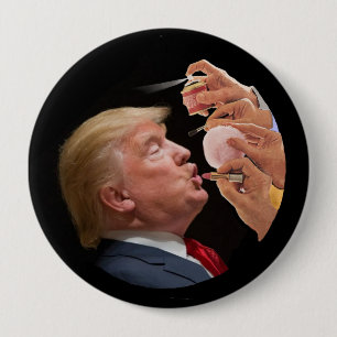jongen Trump Ronde Button 4,0 Cm