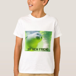 Jongen t's t-shirt Mijn nieuwe vriend