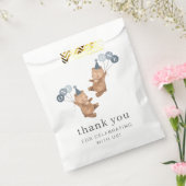 Jongen Twins - Beren Party Petten - 1e Verjaardag Bedankzakje (Gezegeld)