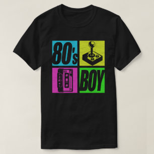 Jongen uit de jaren 80 Mode 80 Theme Party 80 T-shirt