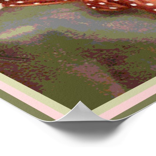  jongen uit zwart-Amerika met sigaar Poster (Hoek)