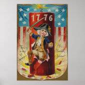 Jongen Uniform Fireworks Firecracker Explosion Poster (Voorkant)